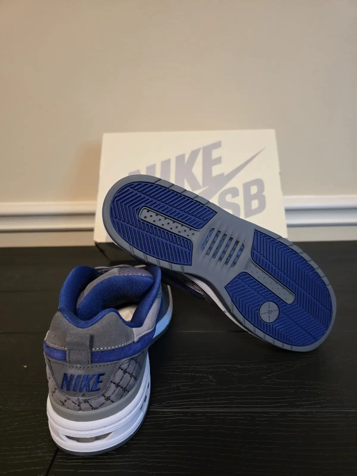 Nike SB Paul Rodriguez Zoom Air Low Dodgers Blue/Grey IU7835 001 Men's 11.5 - Image 8