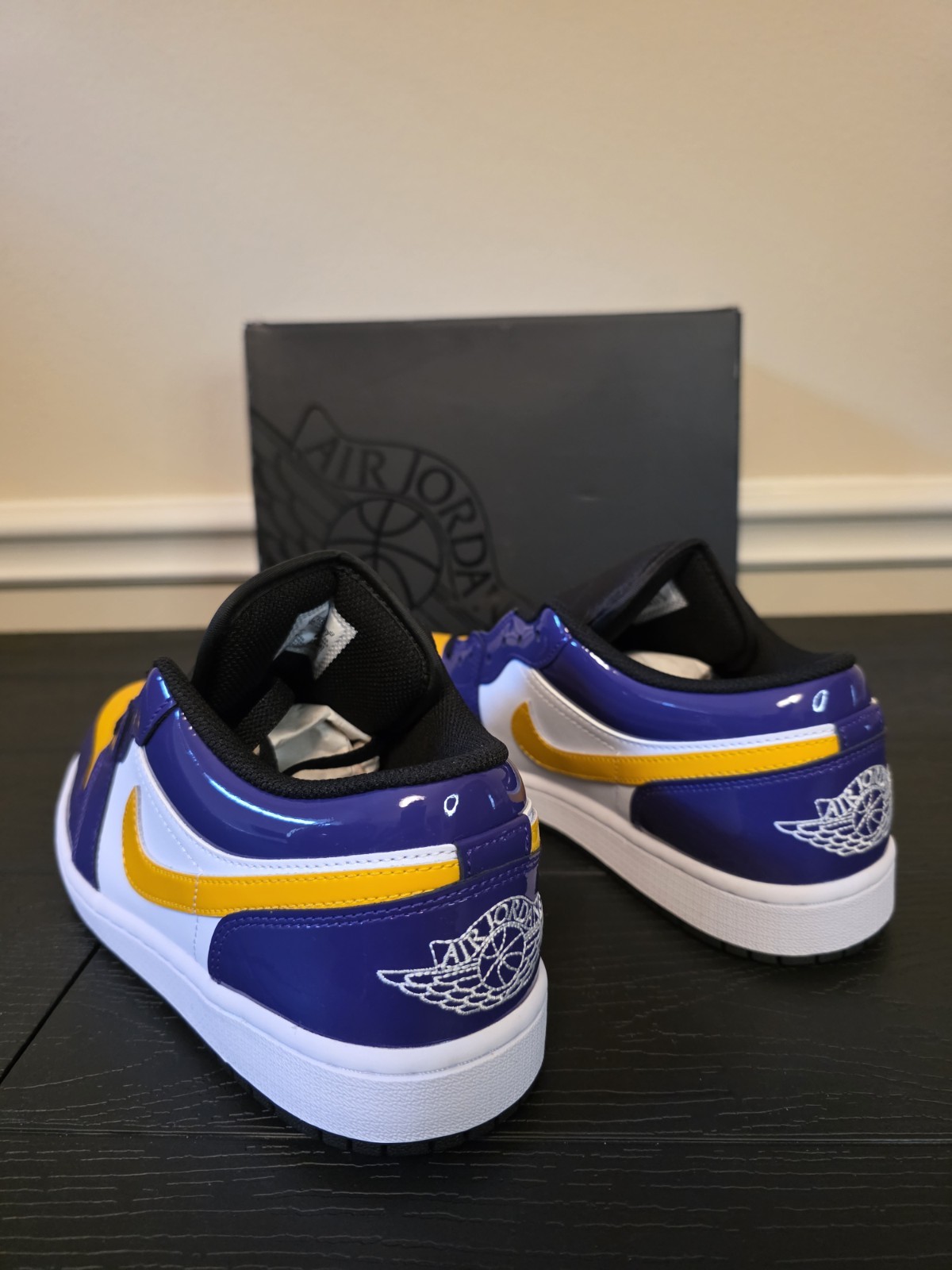 Jordan Air Jordan 1 Low SE Court Purple University Gold Sneaker IQ9389-547 - Image 11