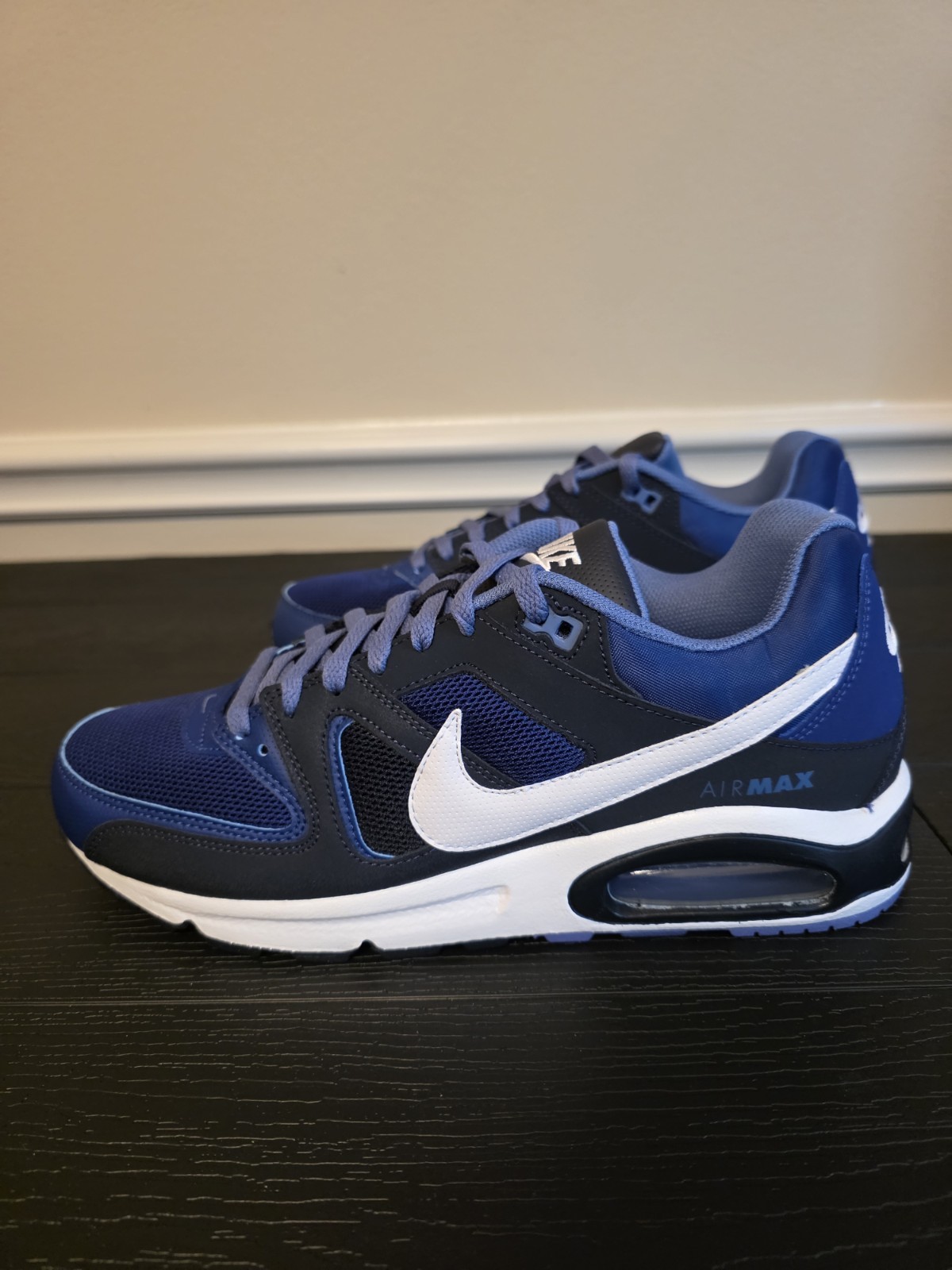 Nike Air Max Command 2019 Men's Sneakers Royal Blue/Black/White 629993-410 - Image 11