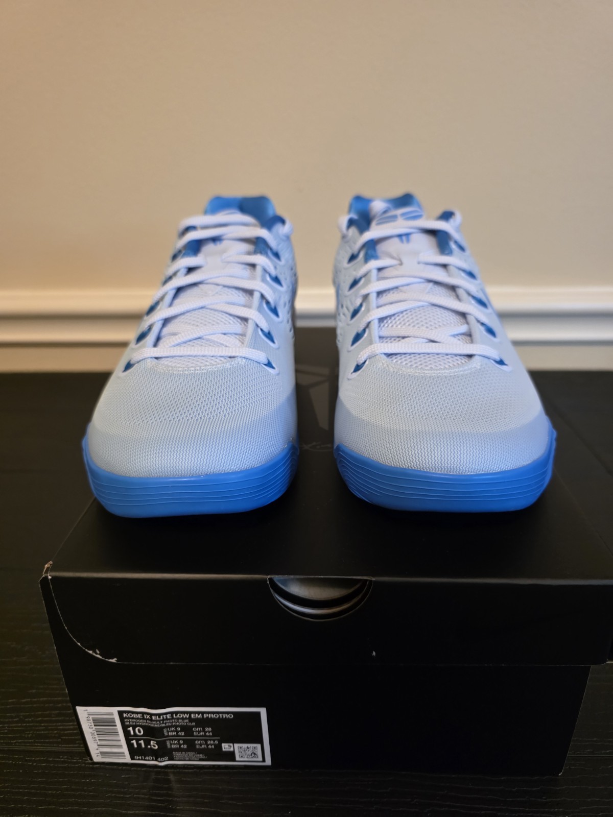 Nike Kobe IX Elite Low EM Protro Men's Hydrogen Blue Basketball Shoes IH1401 402 - Image 2