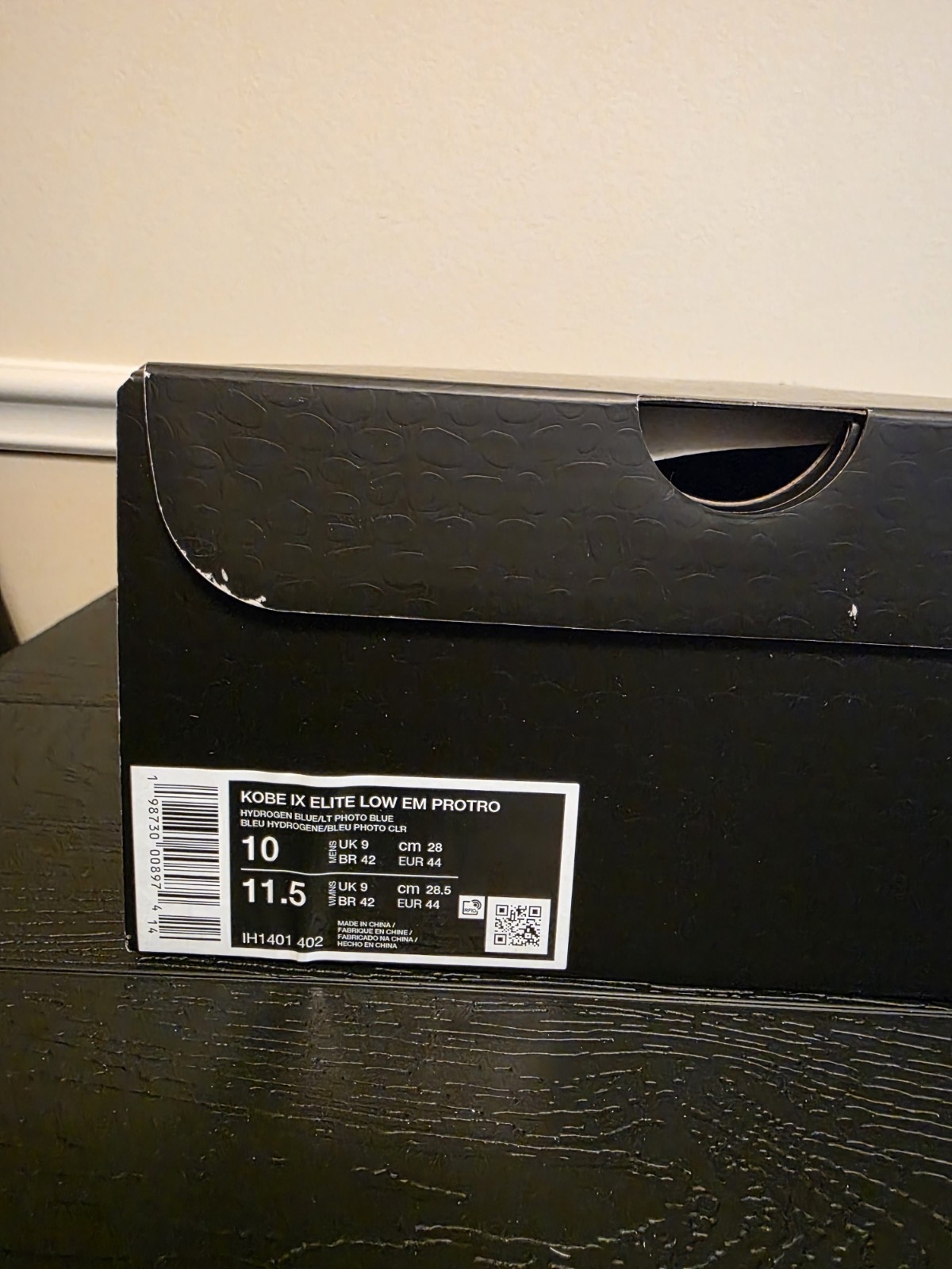 Nike Kobe IX Elite Low EM Protro Men's Hydrogen Blue Basketball Shoes IH1401 402 - Image 12