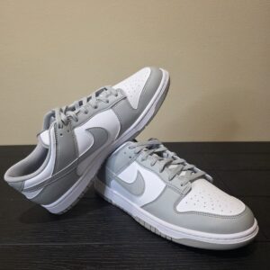 Nike Dunk Low White Light Smoke Grey HF5441-105 Men's Size 13 New in Box w/o lid