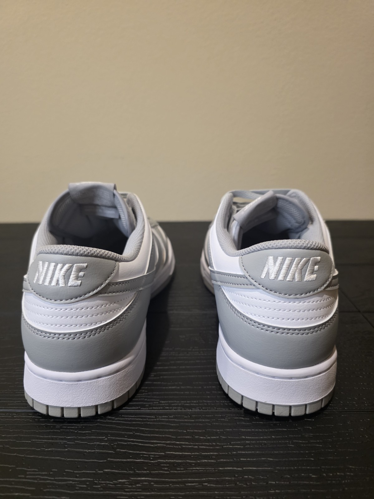 Nike Dunk Low White Light Smoke Grey HF5441-105 Men's Size 13 New in Box w/o lid - Image 6