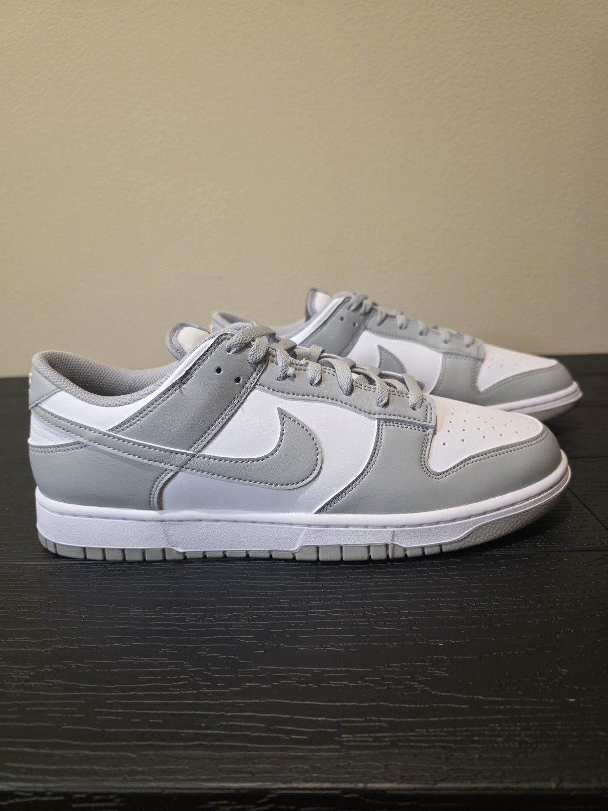 Nike Dunk Low White Light Smoke Grey HF5441-105 Men's Size 13 New in Box w/o lid - Image 9