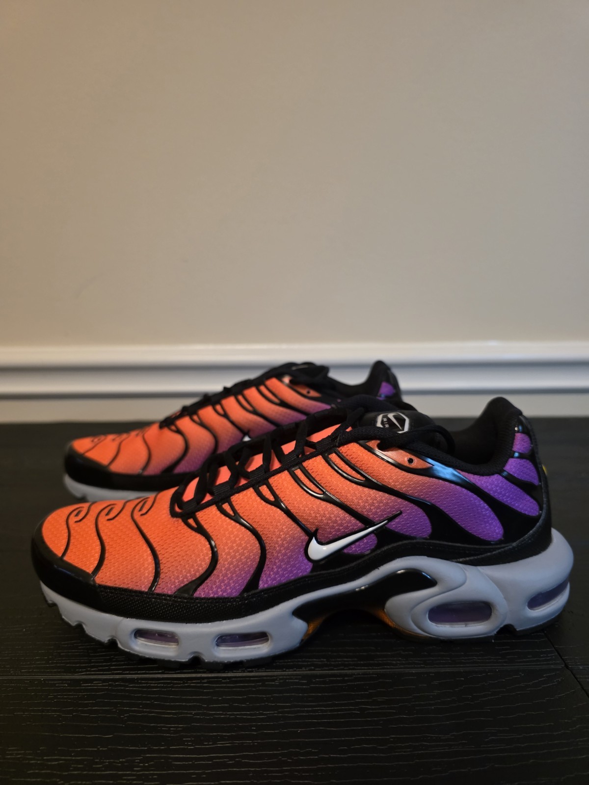 Nike Air Max Plus Total Orange Vivid Purple Black/Gray Men's Sneakers DM0032-014 - Image 6