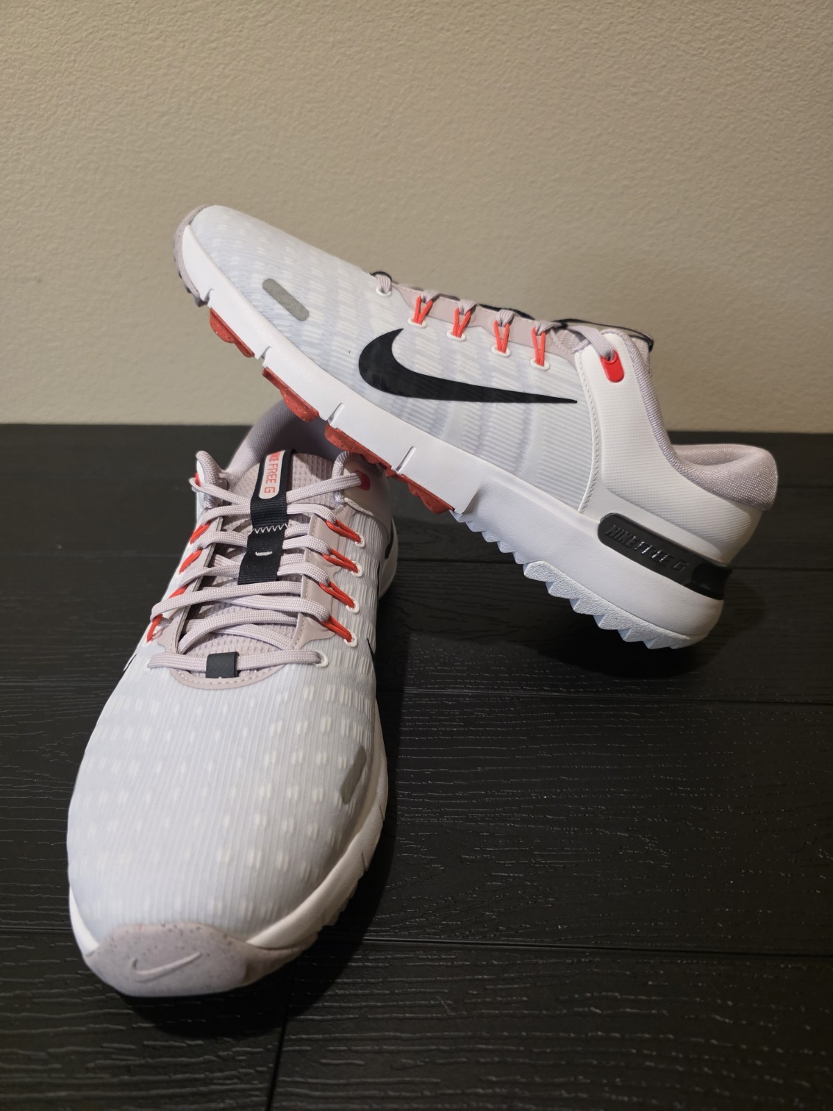 Nike Free Golf Men's Size 12.5 Golf Shoes Summit White Spikeless FN0332-100 NWOB