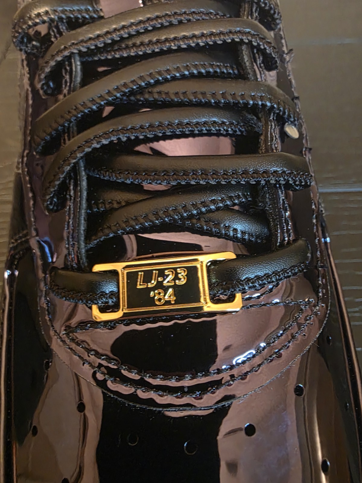 Nike LeBron James x Air Force 1 Low NYC Black/Metallic Gold Men's IO6129-001 - Image 12