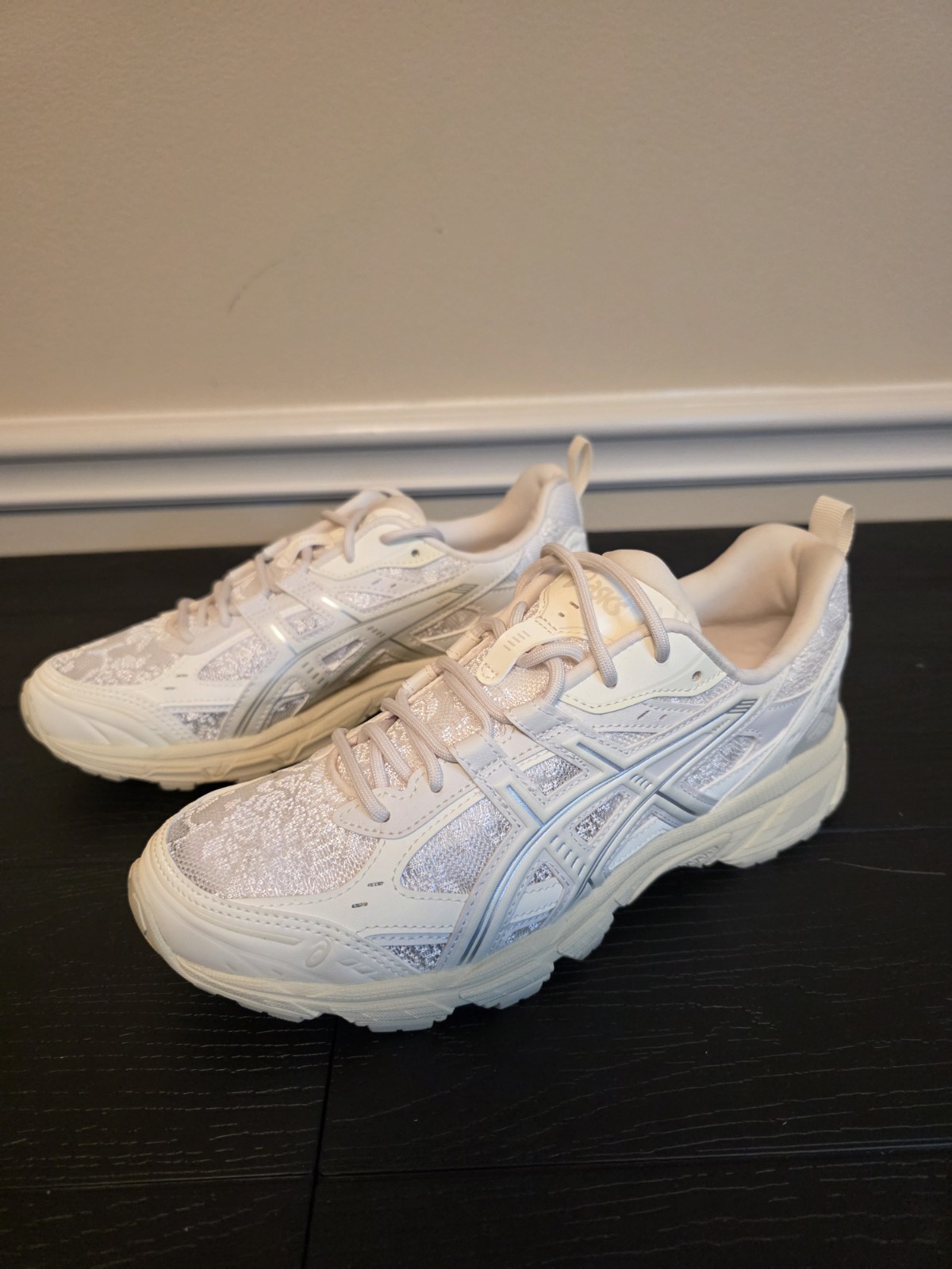 ASICS Gel-Nunobiki Cream Pure Silver Men's Athletic Shoes 1203A597-100 - Image 7