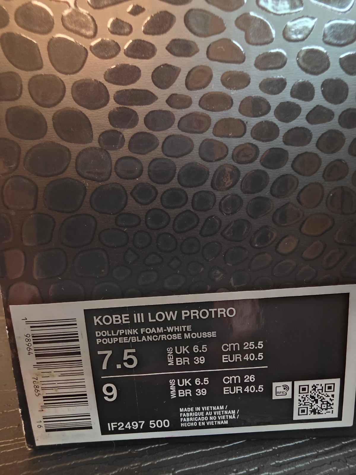 Nike Kobe III Low Protro Mamba Magic Men's Low Top Sneakers IF2497-500 - Image 12