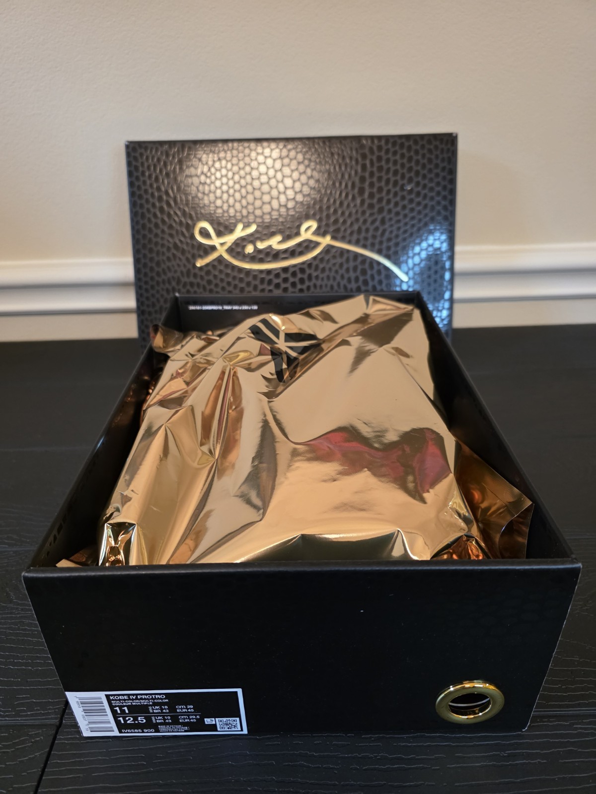 Nike Kobe IV Protro Draft Day Pack Unopened Men's Size 11 Style Code IV6585 900