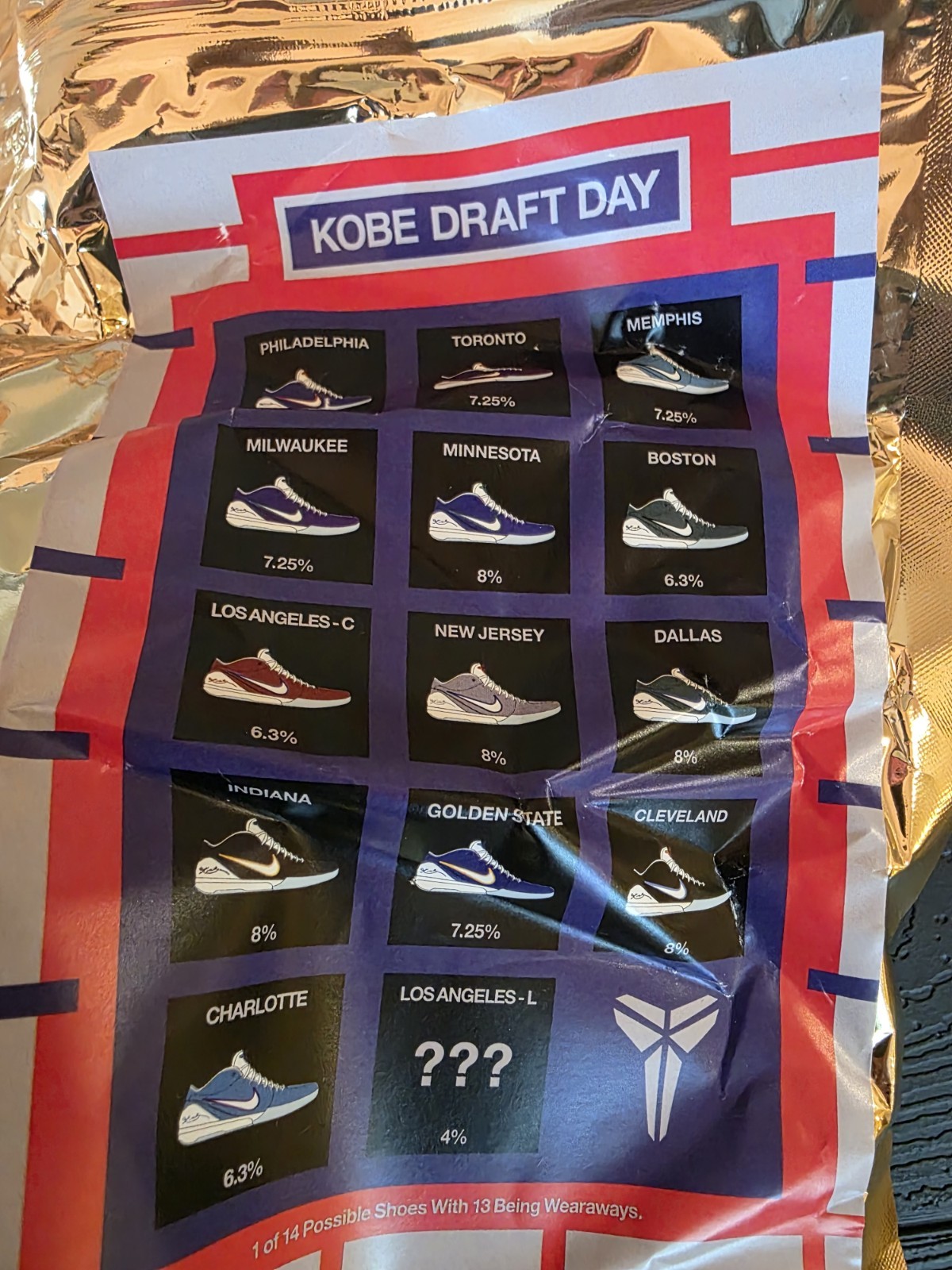 Nike Kobe IV Protro Draft Day Pack Unopened Men's Size 11 Style Code IV6585 900 - Image 3