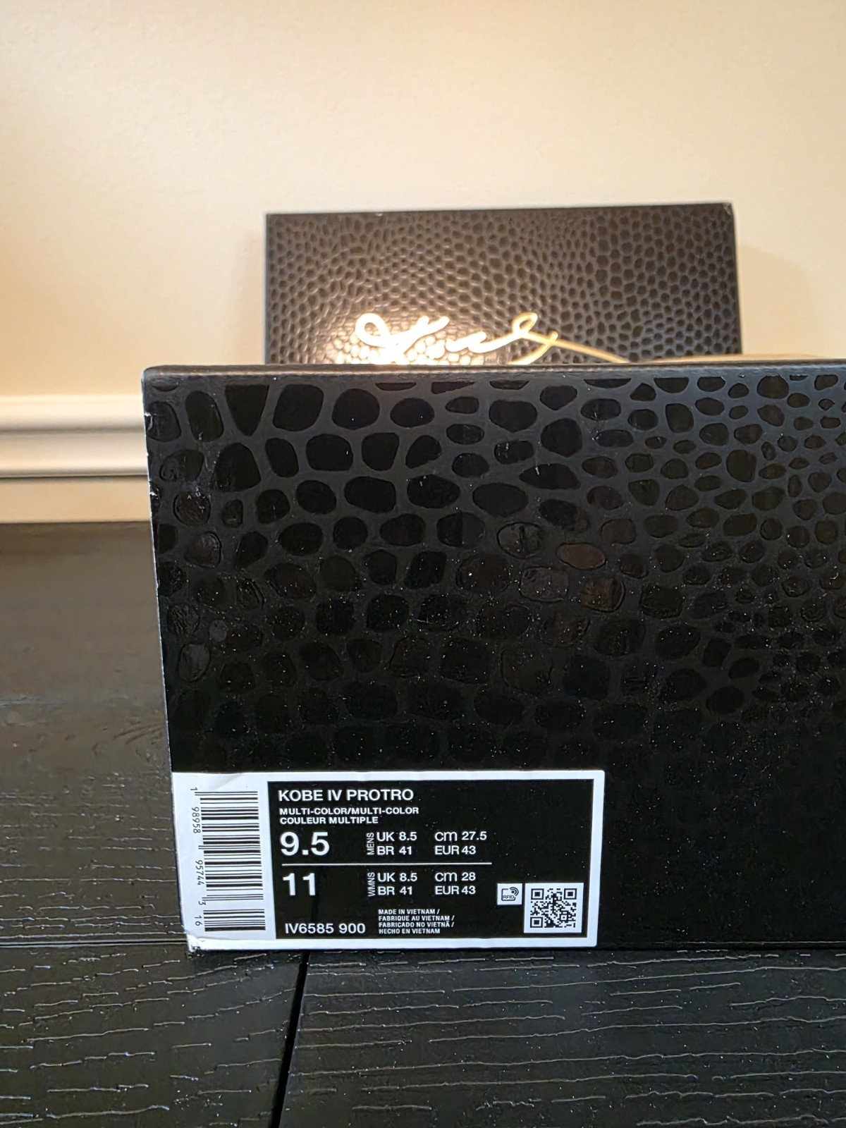 Nike Kobe IV Protro Draft Day Pack Unopened Mens Size 9.5 Style Code IV6585 900 - Image 4