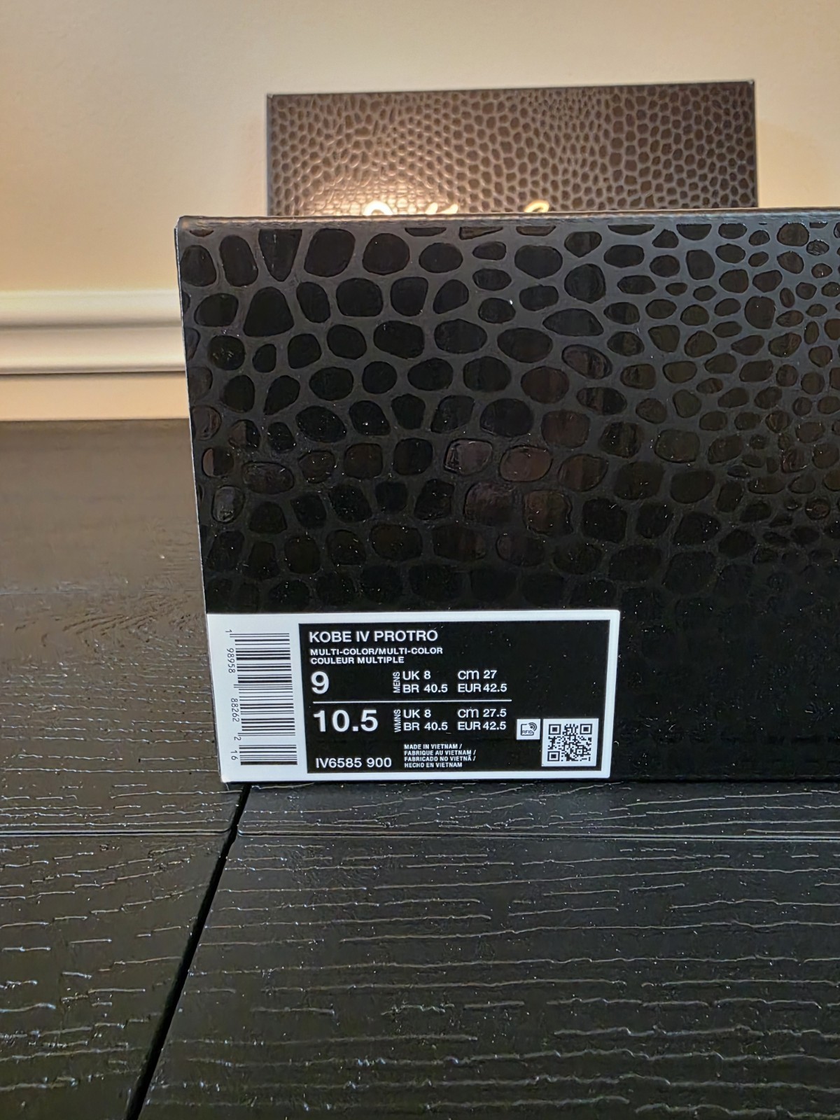 Nike Kobe IV Protro Draft Day Pack Unopened Men's Size 9 Style Code IV6585 900 - Image 4