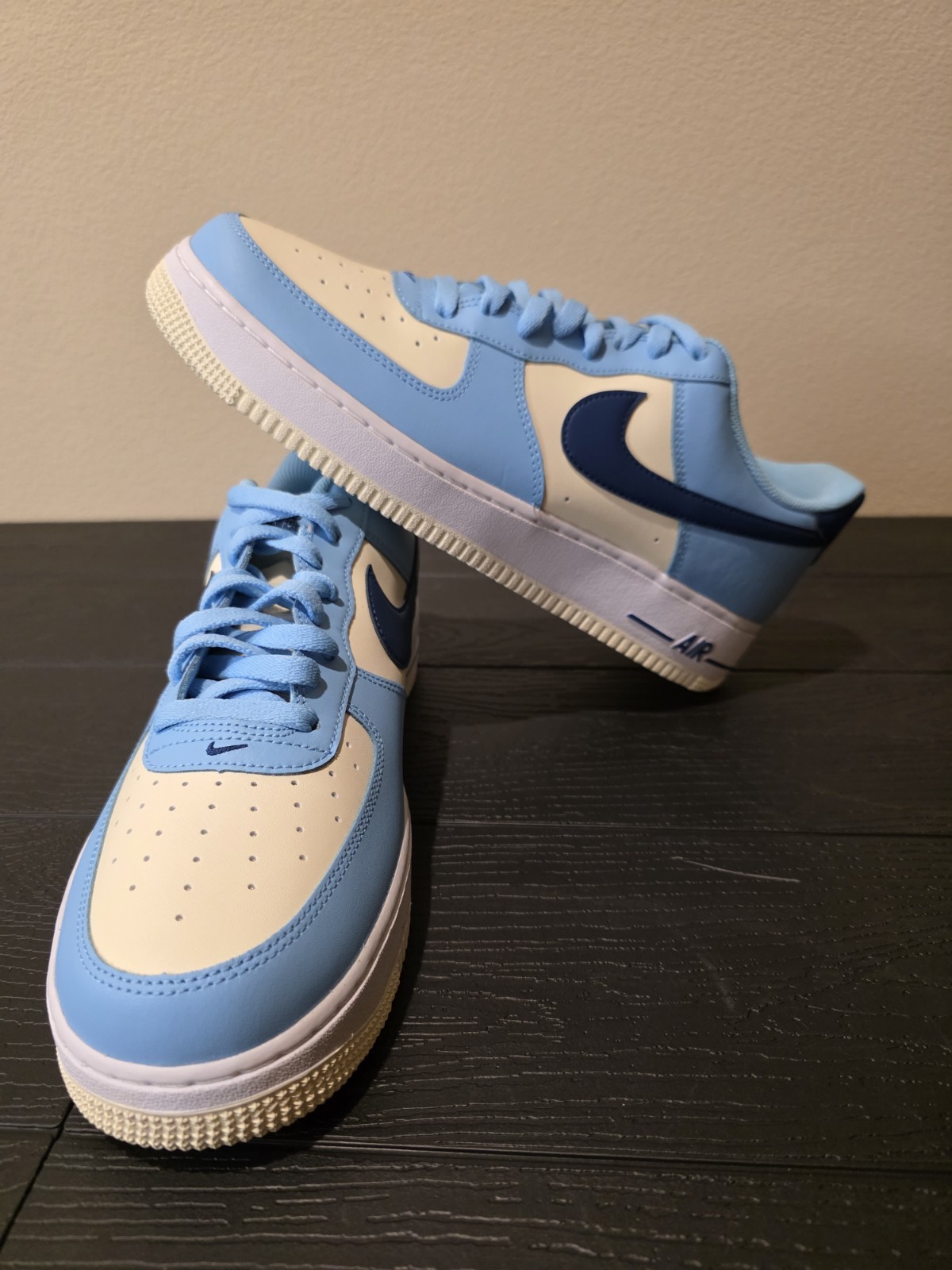 Nike Air Force 1 Low '07 Aquarius Blue Coconut Milk Sneaker HF4837-407 Men 11.5