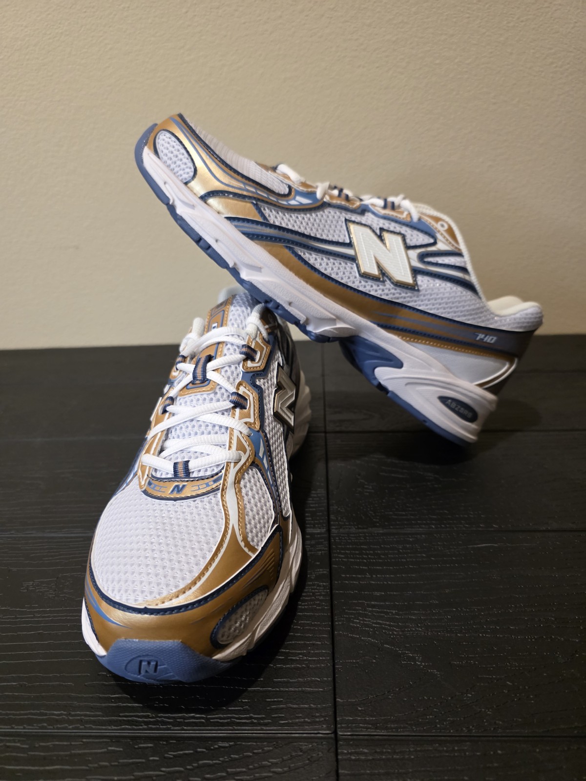 New Balance 740 Heron Blue Vintage Indigo U740HB2 - Size 12 Men's - Brand New