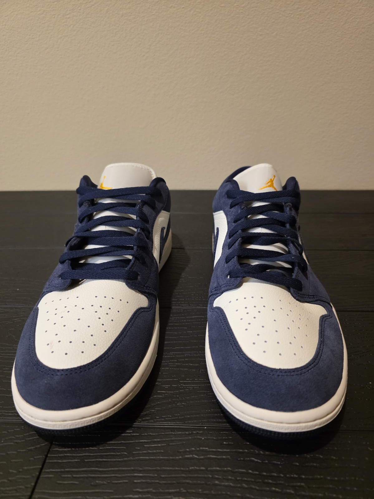 Air Jordan 1 Low SE Obsidian Suede IO7448-400 NEW 🔥 Men's Size 13 box w/o lid - Image 2