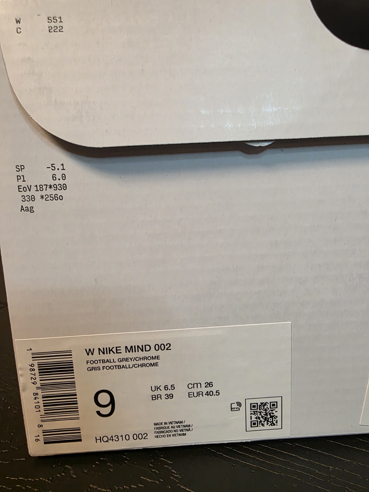 Nike Women's Mind 002 Football Grey/Chrome-Hydrogen Blue Sneakers HQ4310-002 - Image 13