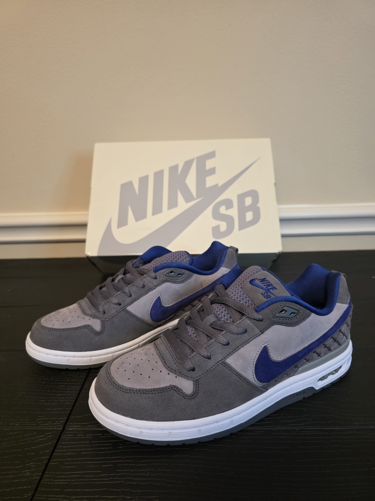 Nike SB Paul Rodriguez Zoom Air Low Dodgers Blue/Grey IU7835 001 Men's 11 - Image 3