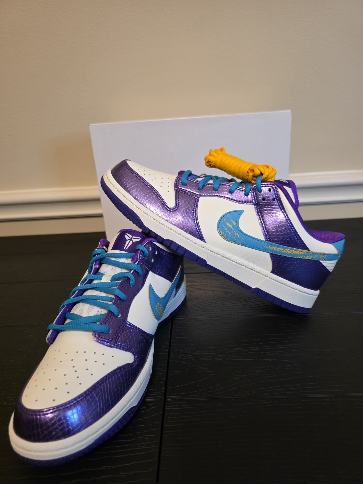 Nike Kobe Bryant x Dunk Low Protro "Draft Day" Fierce Purple/Blue IM0586-500