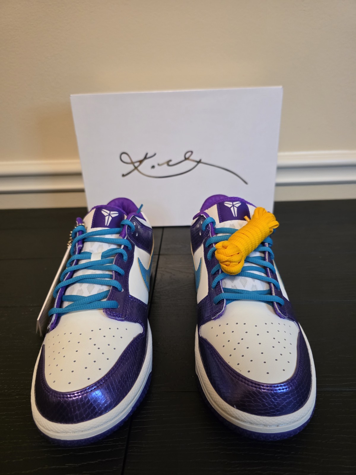 Nike Kobe Bryant x Dunk Low Protro "Draft Day" Fierce Purple/Blue IM0586-500 - Image 2