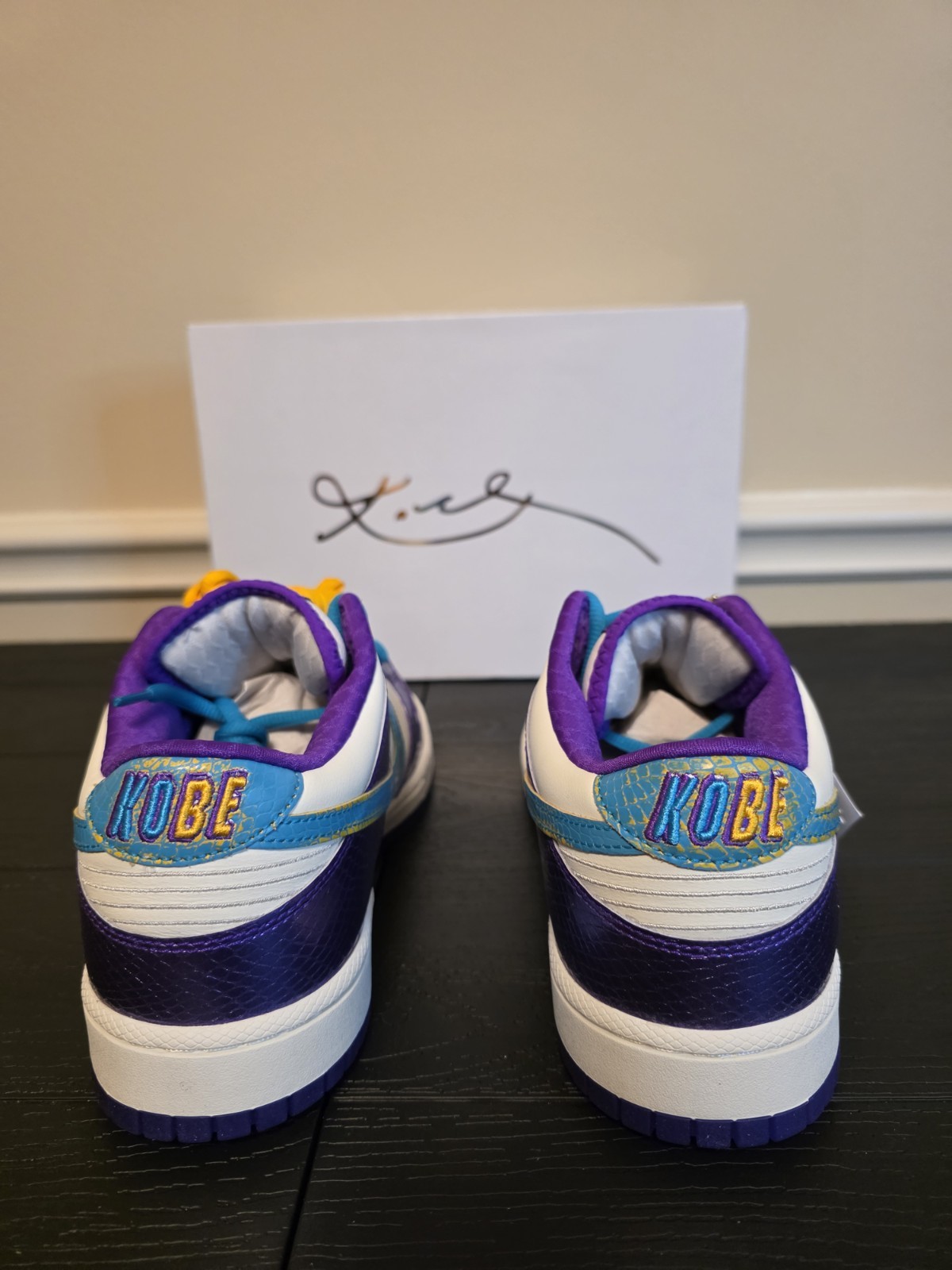 Nike Kobe Bryant x Dunk Low Protro "Draft Day" Fierce Purple/Blue IM0586-500 - Image 7