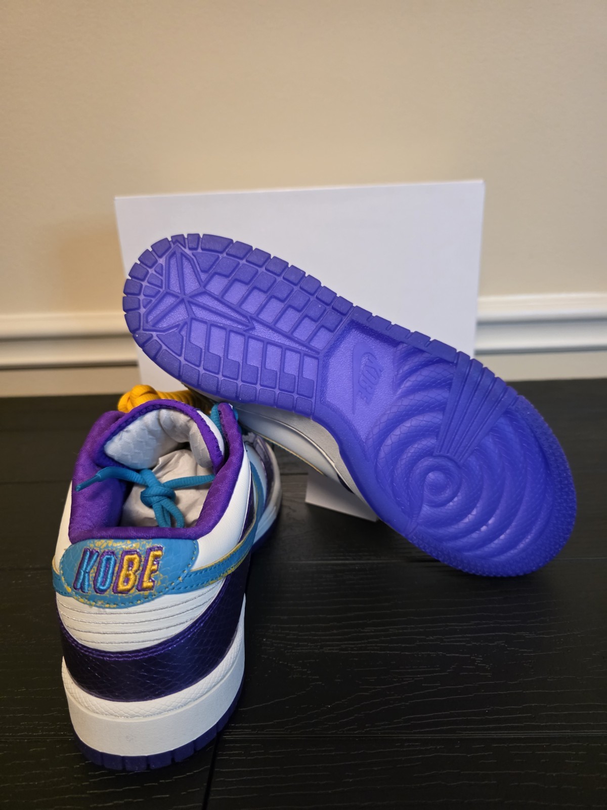 Nike Kobe Bryant x Dunk Low Protro "Draft Day" Fierce Purple/Blue IM0586-500 - Image 8