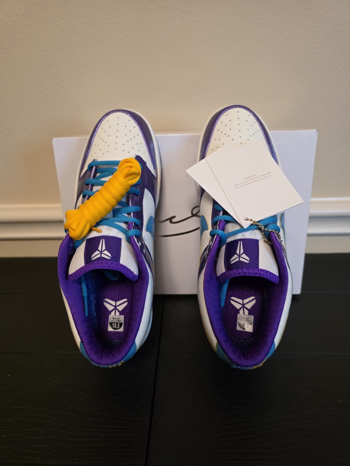 Nike Kobe Bryant x Dunk Low Protro "Draft Day" Fierce Purple/Blue IM0586-500 - Image 11