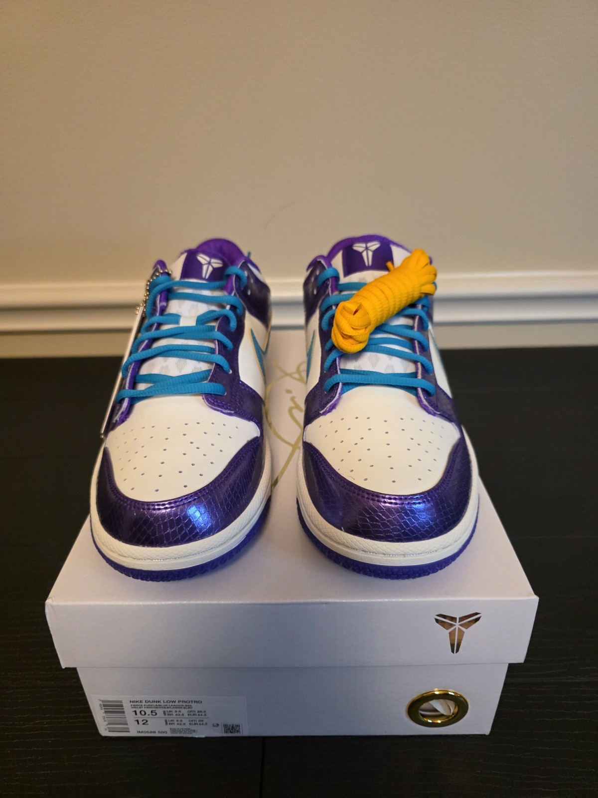 Nike Kobe Bryant x Dunk Low Protro "Draft Day" Fierce Purple/Blue IM0586-500 - Image 13