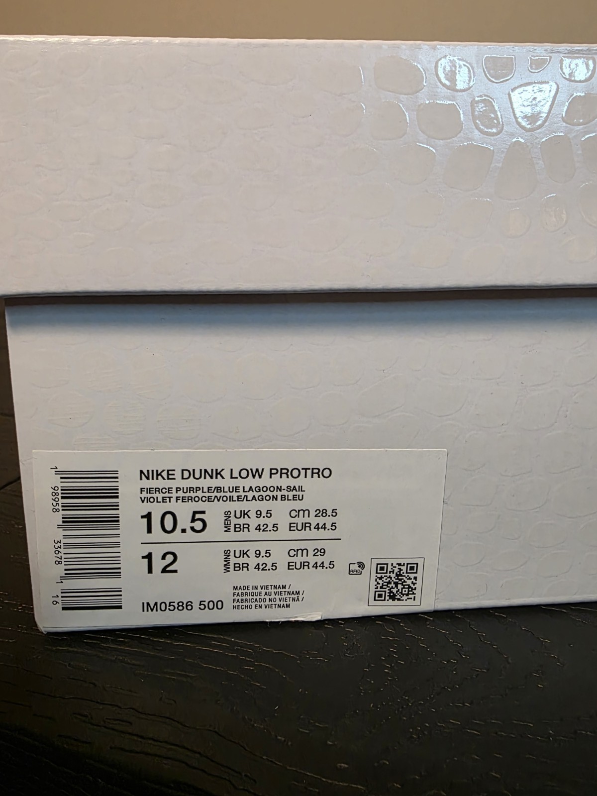 Nike Kobe Bryant x Dunk Low Protro "Draft Day" Fierce Purple/Blue IM0586-500 - Image 14