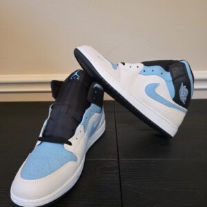 Jordan Air Jordan 1 Mid SE Summit White/Blue Chill/Black Men's IM6567-121