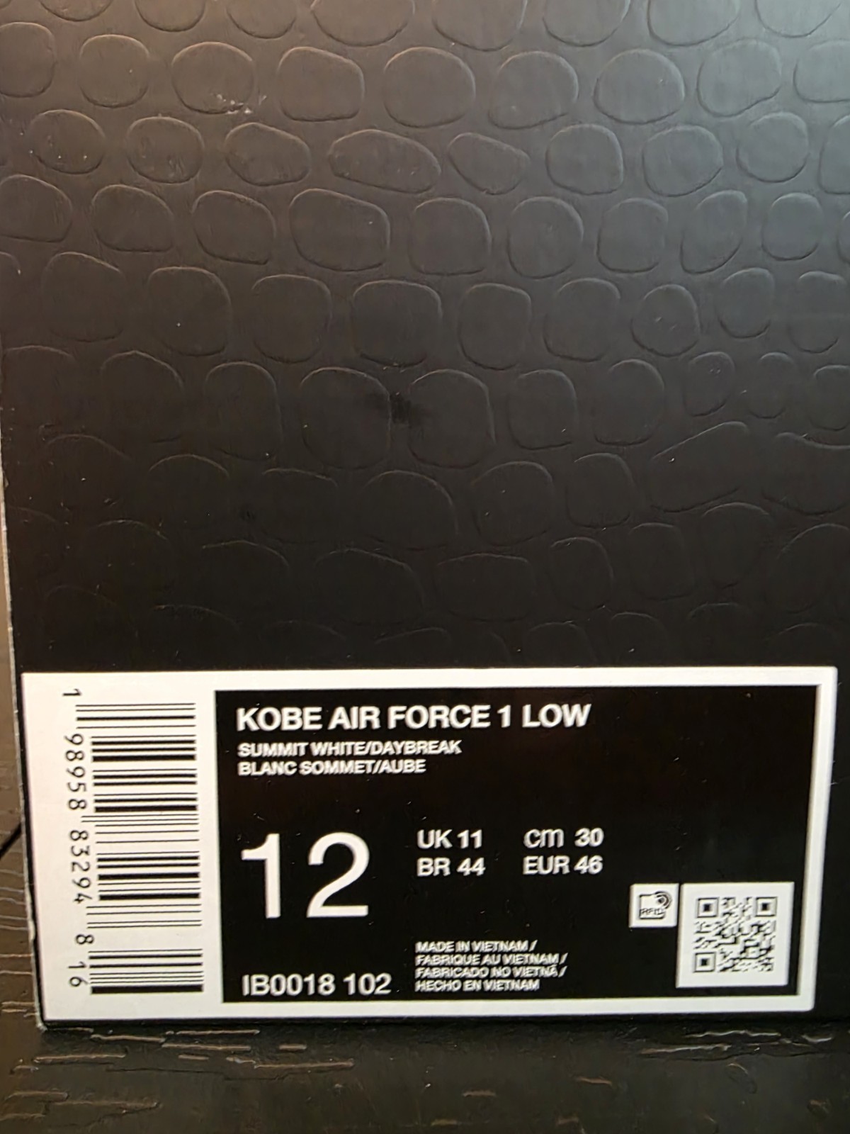 Nike Kobe Bryant x Air Force 1 Low Summit White Daybreak Men's 2026 IB0018-102 - Image 12