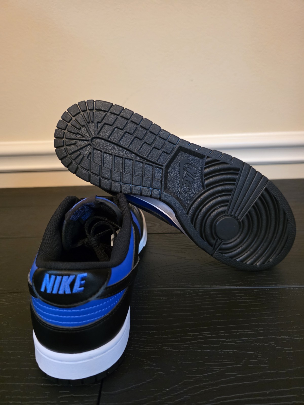 Nike Dunk Low Retro Hyper Royal/Black/White Men's Size 11.5 HF5441-401 - Image 8