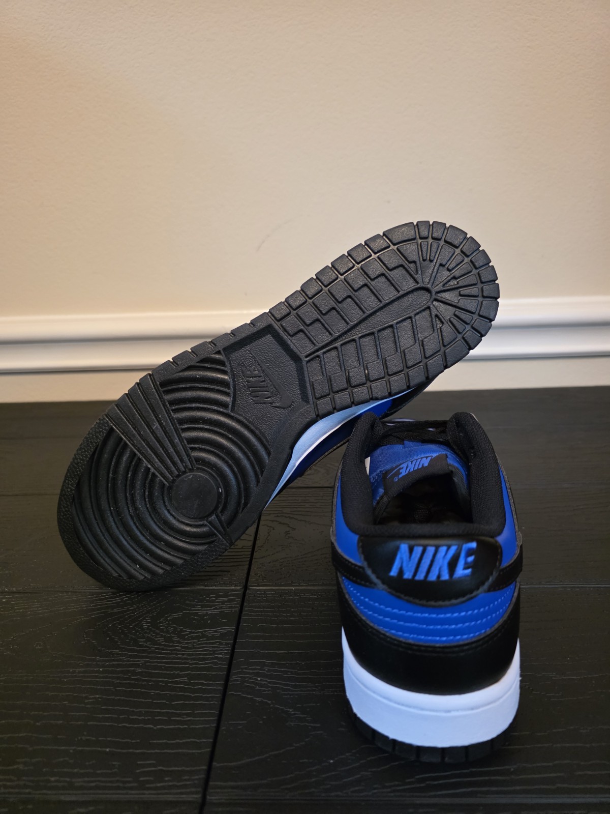 Nike Dunk Low Retro Hyper Royal/Black/White Men's Size 11.5 HF5441-401 - Image 9