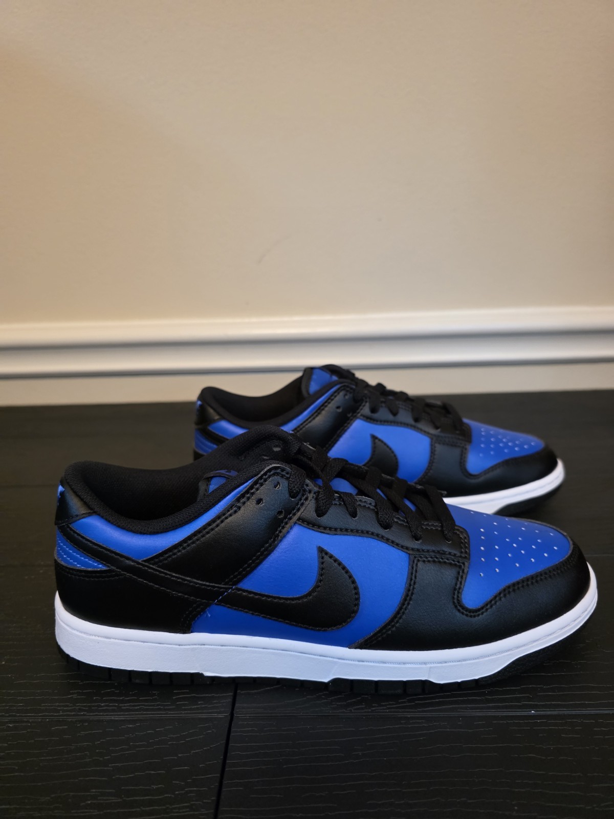 Nike Dunk Low Retro Hyper Royal/Black/White Men's Size 10/ HF5441-401 - Image 6