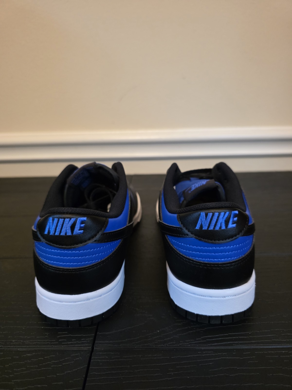 Nike Dunk Low Retro Hyper Royal/Black/White Men's Size 10/ HF5441-401 - Image 7