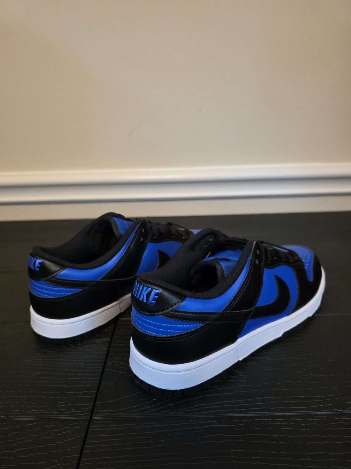 Nike Dunk Low Retro Hyper Royal/Black/White Men's Size 10/ HF5441-401 - Image 11