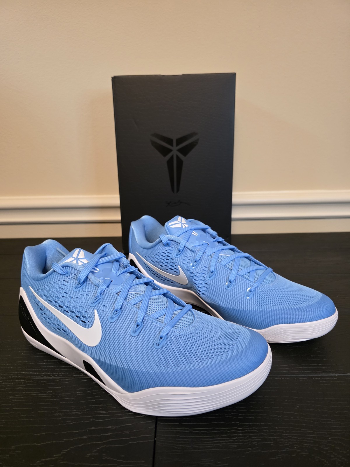 Nike Kobe IX Elite Low EM TB Blue/White/Black IH5095-401 Men's Size 12.5 - Image 4