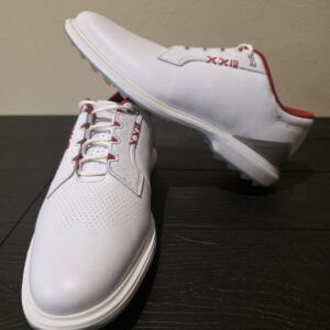 Nike Air Jordan ADG 5 Spikeless Golf Shoes Men Size 12 FQ7874-101 White / Red
