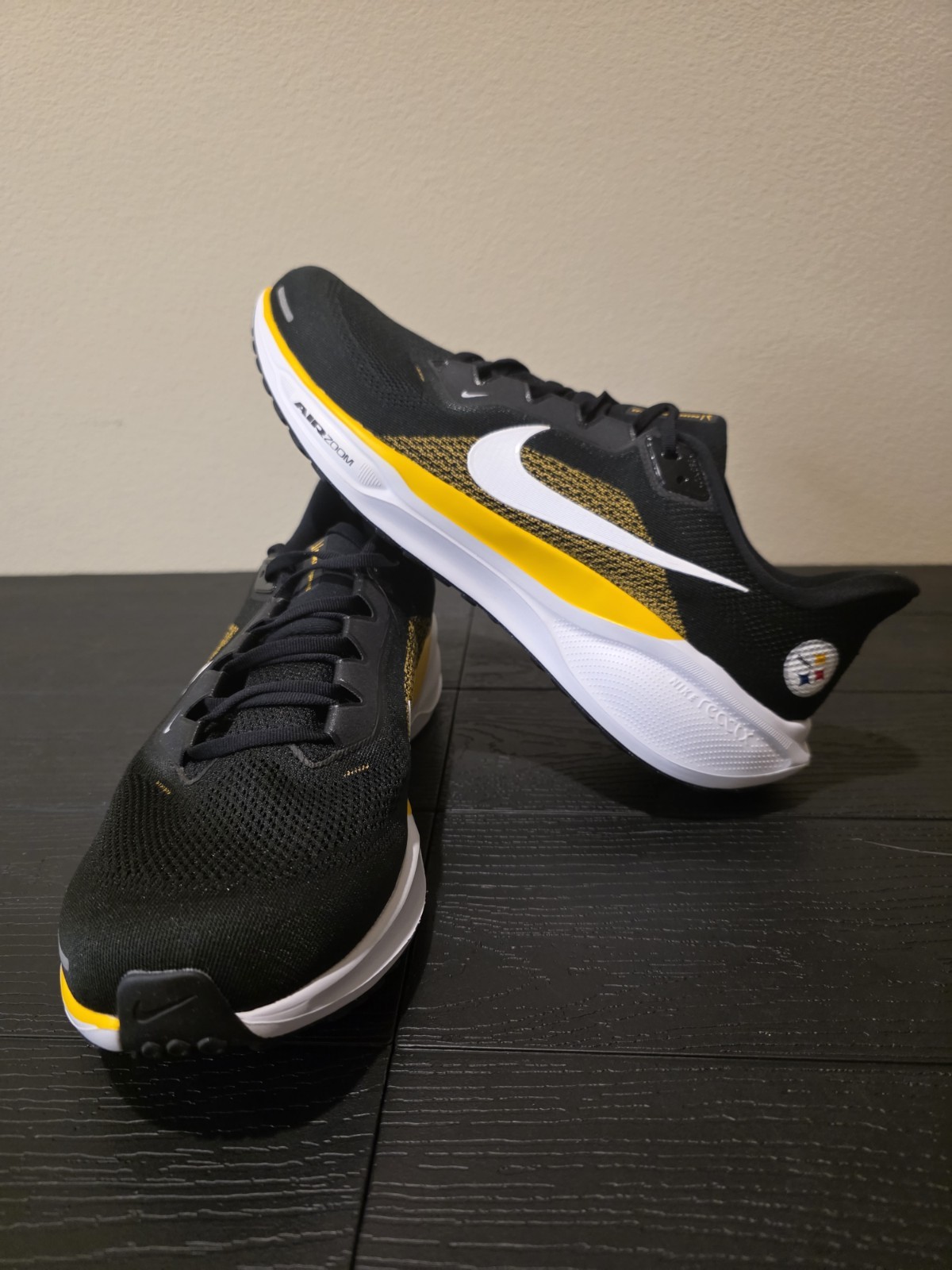 Nike Zoom Pegasus 41 Pittsburgh Steelers Men’s Size 14 IB3213-001 New w/o box