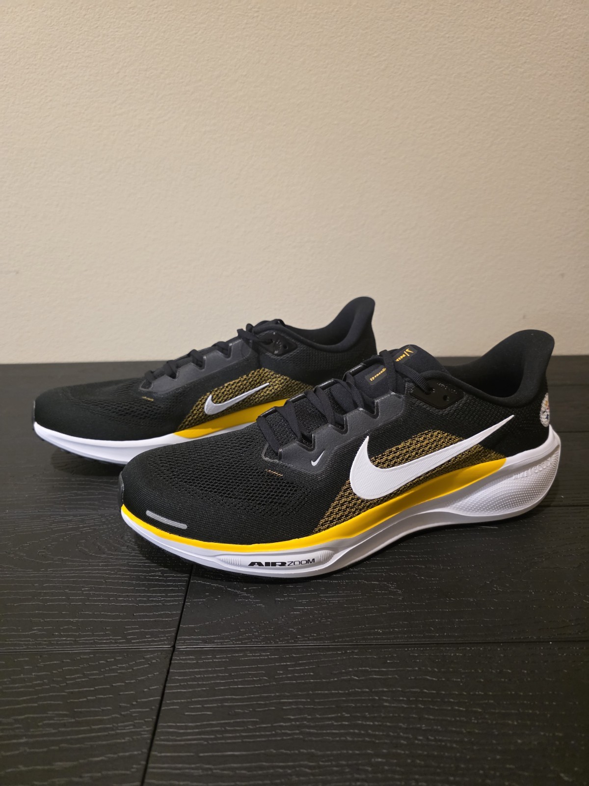 Nike Zoom Pegasus 41 Pittsburgh Steelers Men’s Size 14 IB3213-001 New w/o box - Image 3