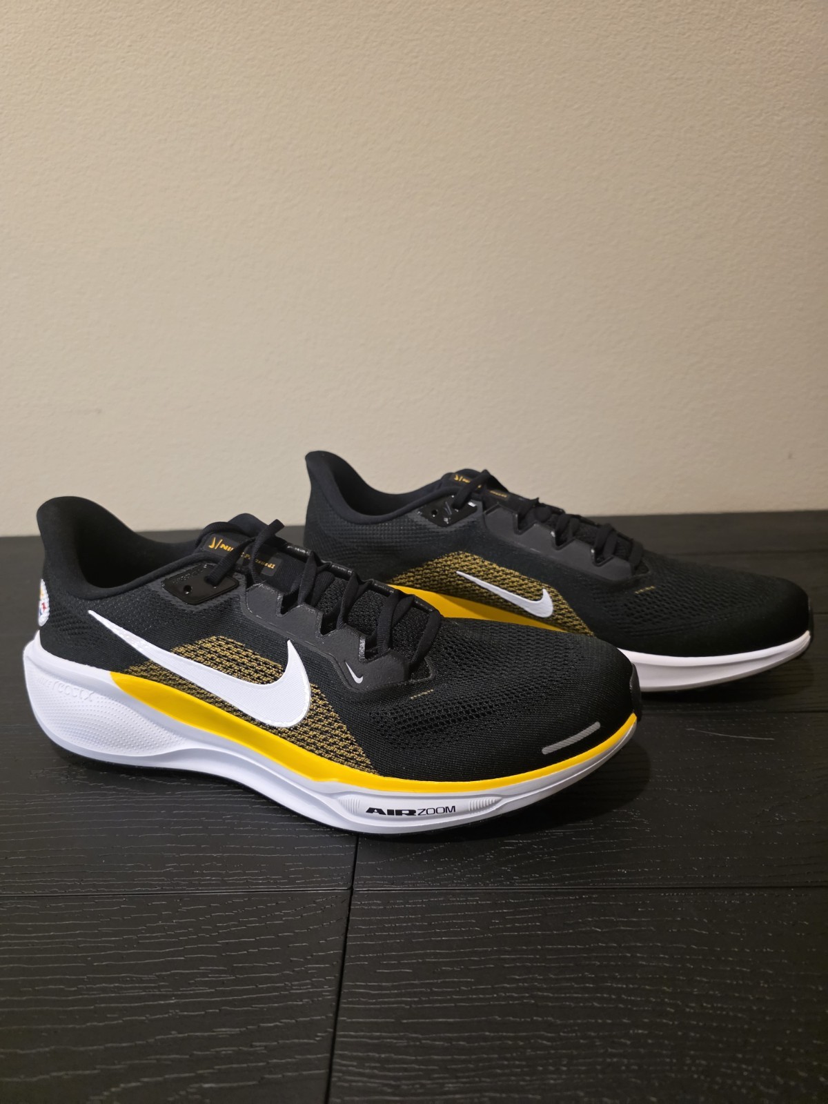 Nike Zoom Pegasus 41 Pittsburgh Steelers Men’s Size 14 IB3213-001 New w/o box - Image 4