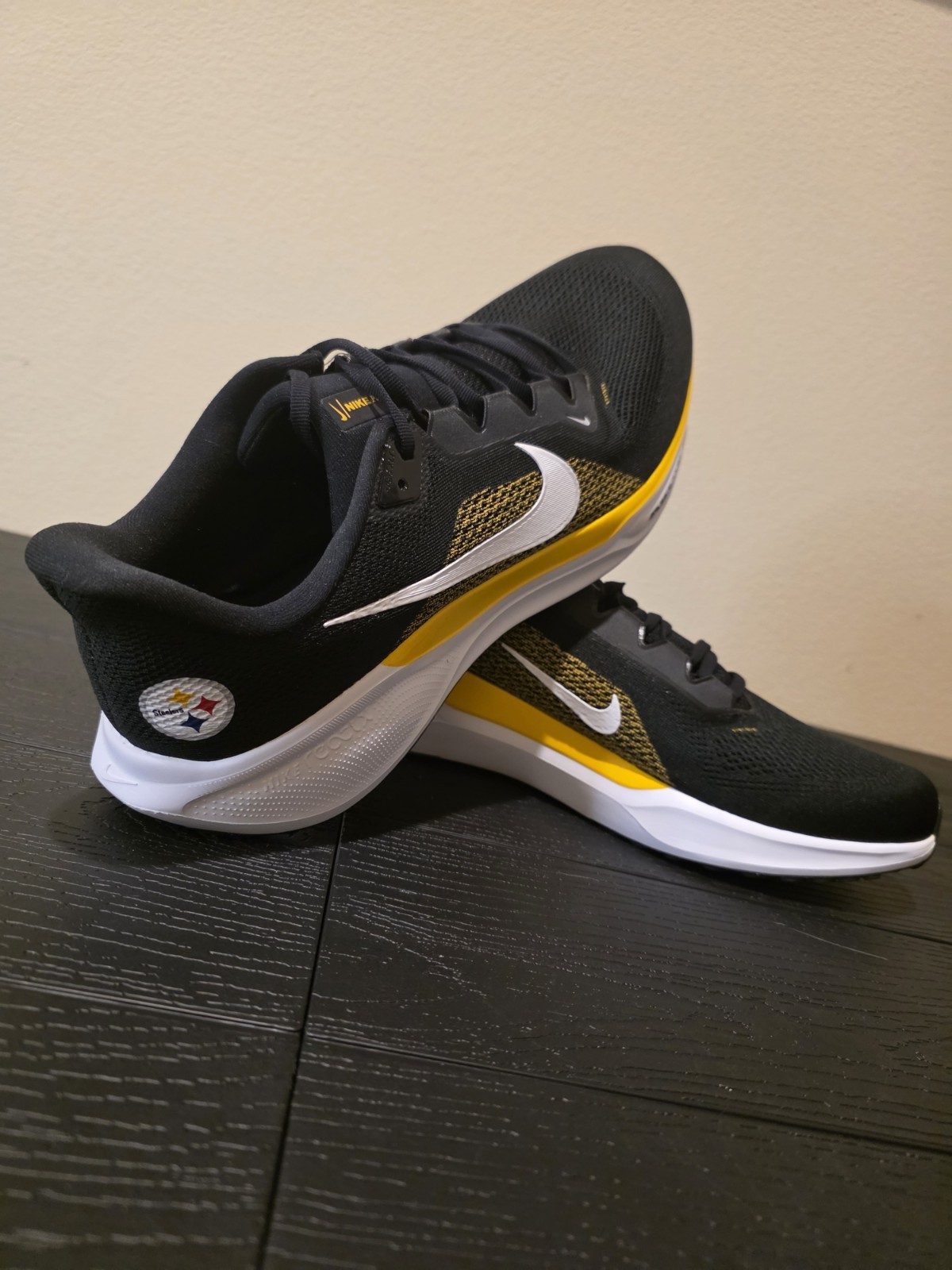 Nike Zoom Pegasus 41 Pittsburgh Steelers Men’s Size 14 IB3213-001 New w/o box - Image 5