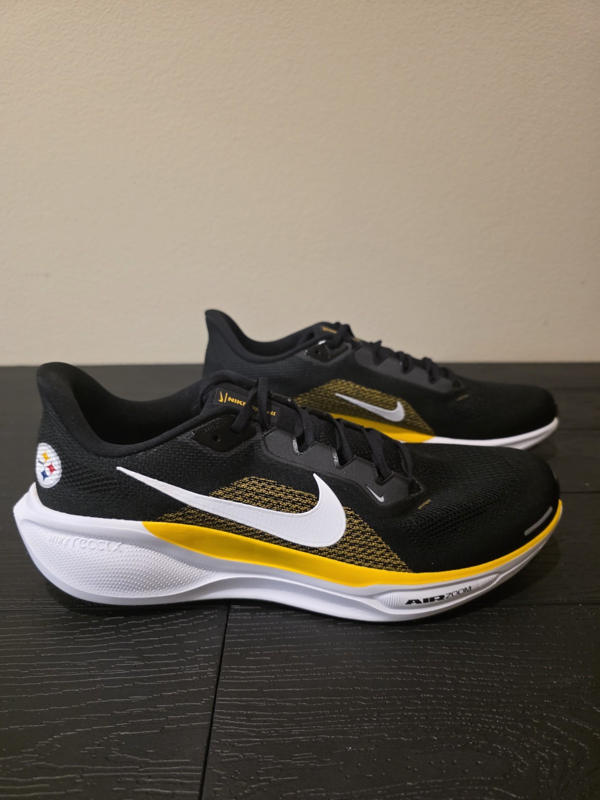 Nike Zoom Pegasus 41 Pittsburgh Steelers Men’s Size 14 IB3213-001 New w/o box - Image 6