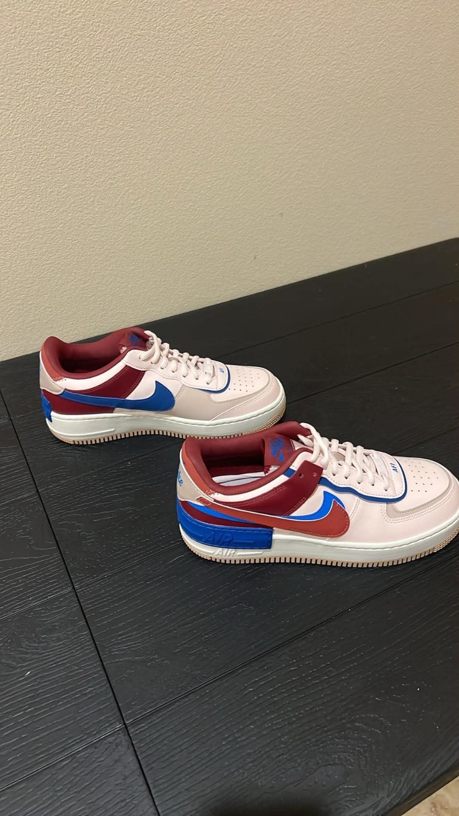 Nike Women Air Force 1 Shadow ‘Light Soft Pink’ Women's Size 9 CI0919 601 New