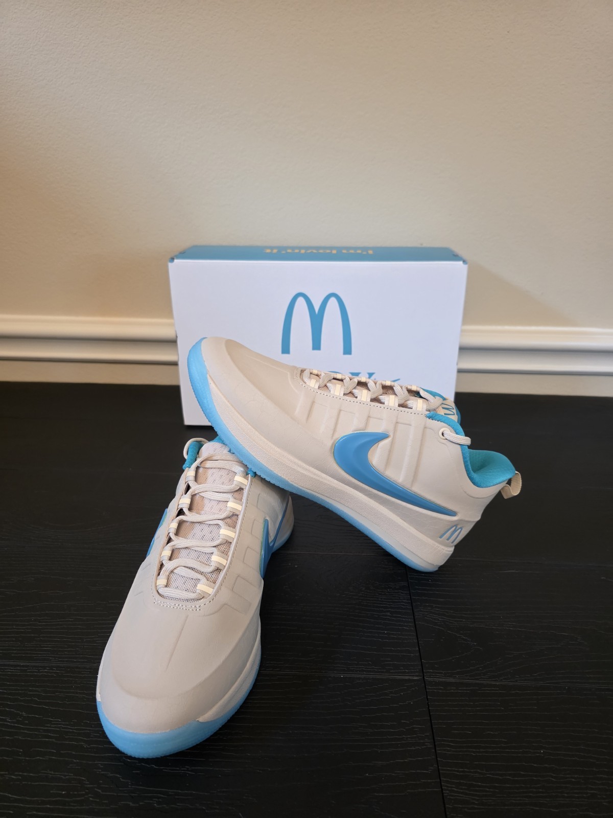 Nike Book 2 Sedona McDonald’s Low Top Basketball Shoes Beige/Blue IR6443-100
