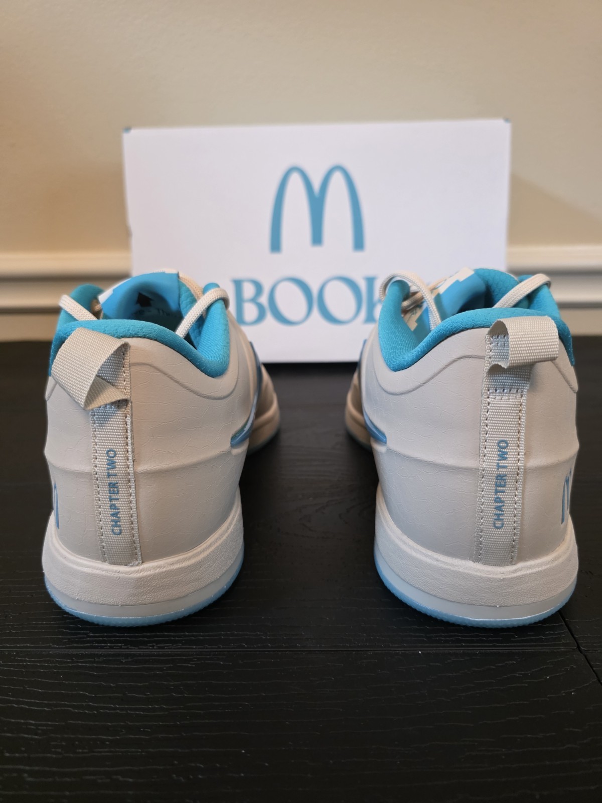Nike Book 2 Sedona McDonald’s Low Top Basketball Shoes Beige/Blue IR6443-100 - Image 8