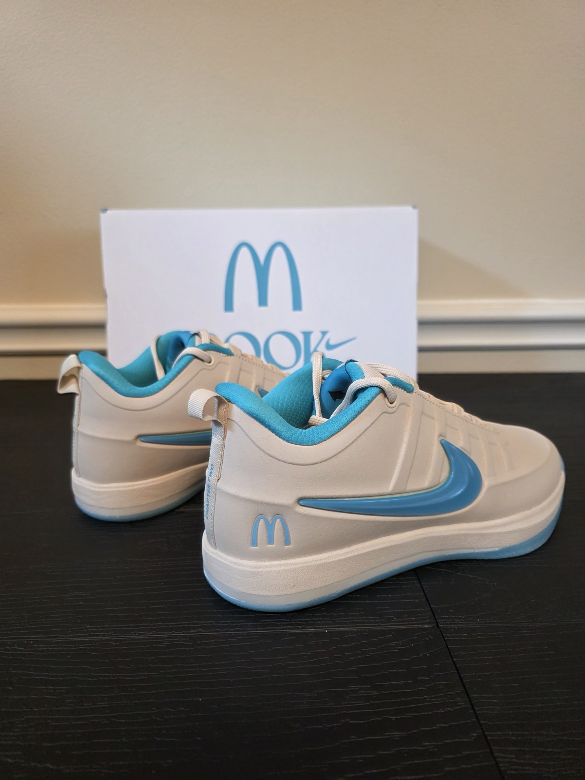 Nike Book 2 Sedona McDonald’s Low Top Basketball Shoes Beige/Blue IR6443-100 - Image 9