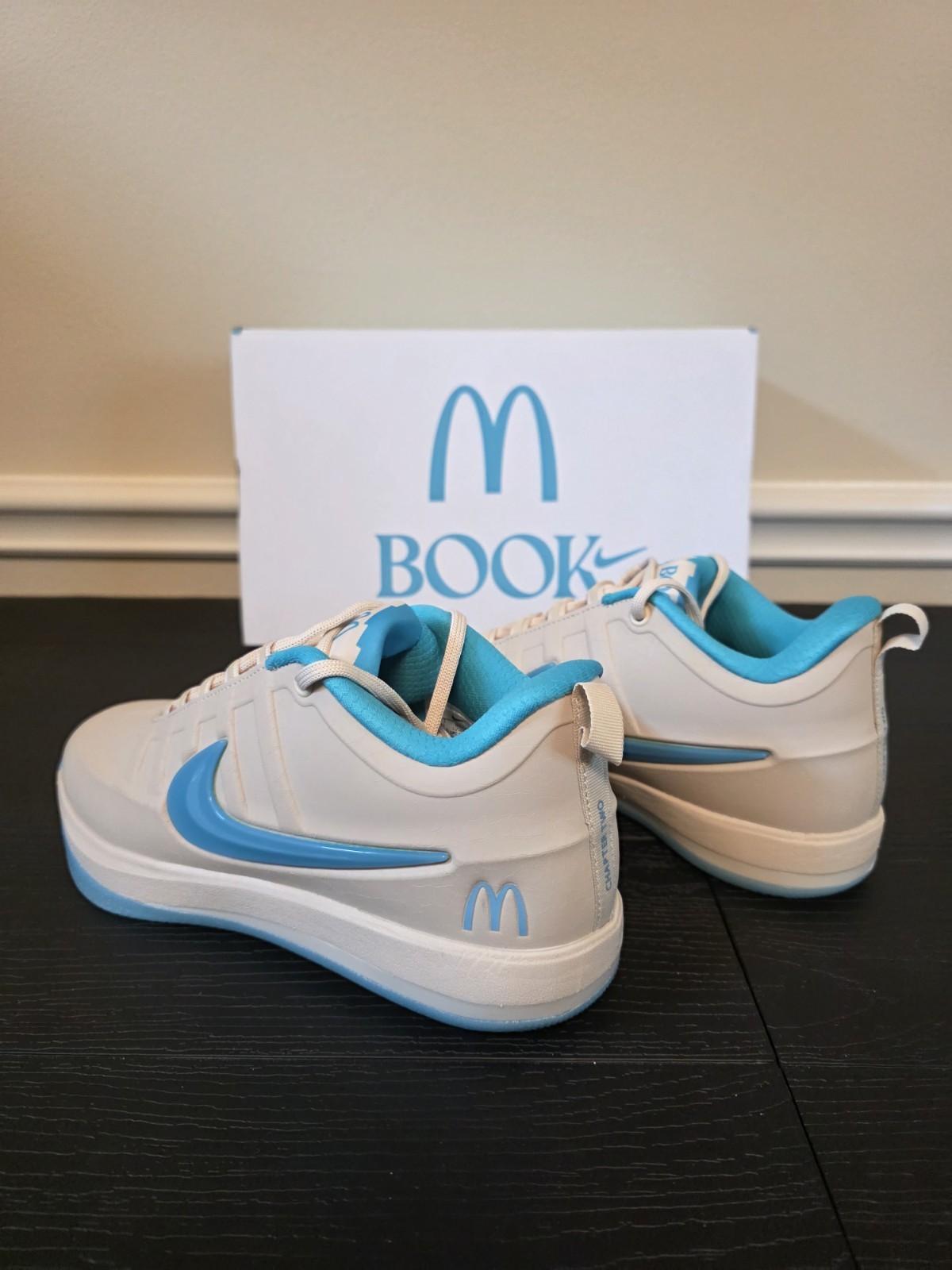 Nike Book 2 Sedona McDonald’s Low Top Basketball Shoes Beige/Blue IR6443-100 - Image 10