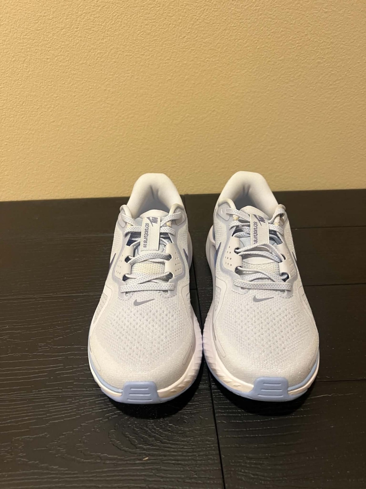 Nike Air Zoom Structure 26 Running Womens Size 9 Football Grey Indigo HJ1101-004 - Image 3