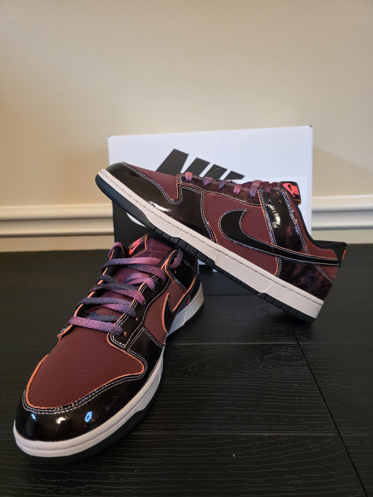 Nike Dunk Low Retro SE Panda-Monium Pack Team Red/Black HQ1965-600 Men's - Image 4